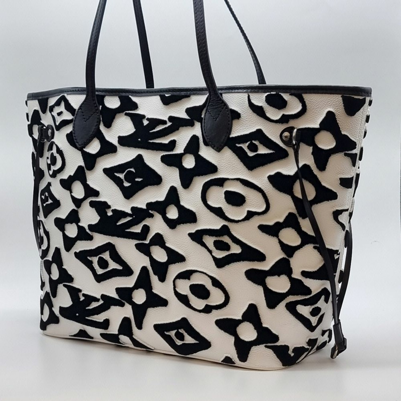 【包稅】LOUIS VUITTON Urs Fischer Neverfull 手提包 LOB090930-1