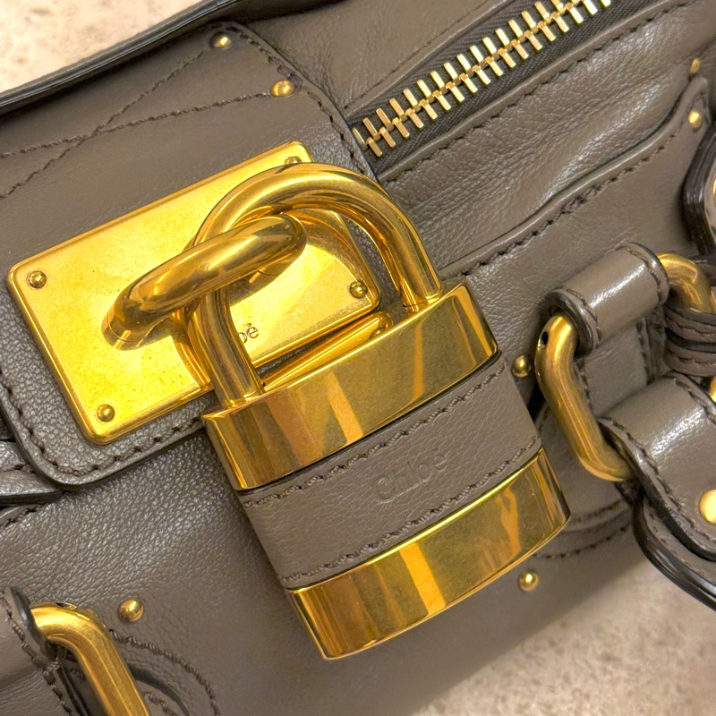 Chloé Paddington small 鎖頭包🔒2025新版-1