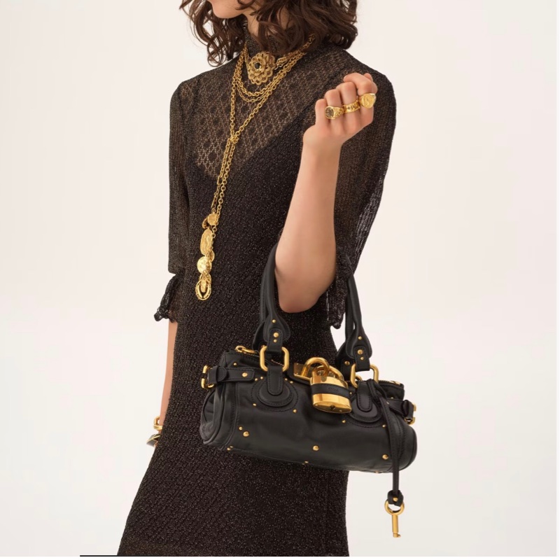 Chloé Paddington small 鎖頭包🔒2025新版-7