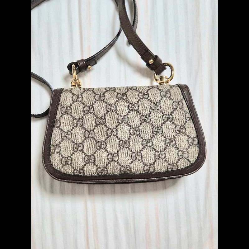 gucci blondie mini烏木色老花-8