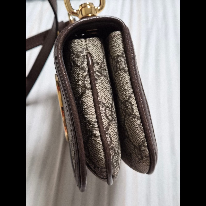 gucci blondie mini烏木色老花-11