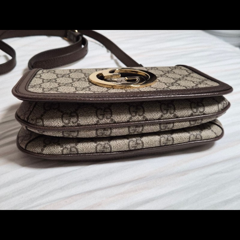 gucci blondie mini烏木色老花-13