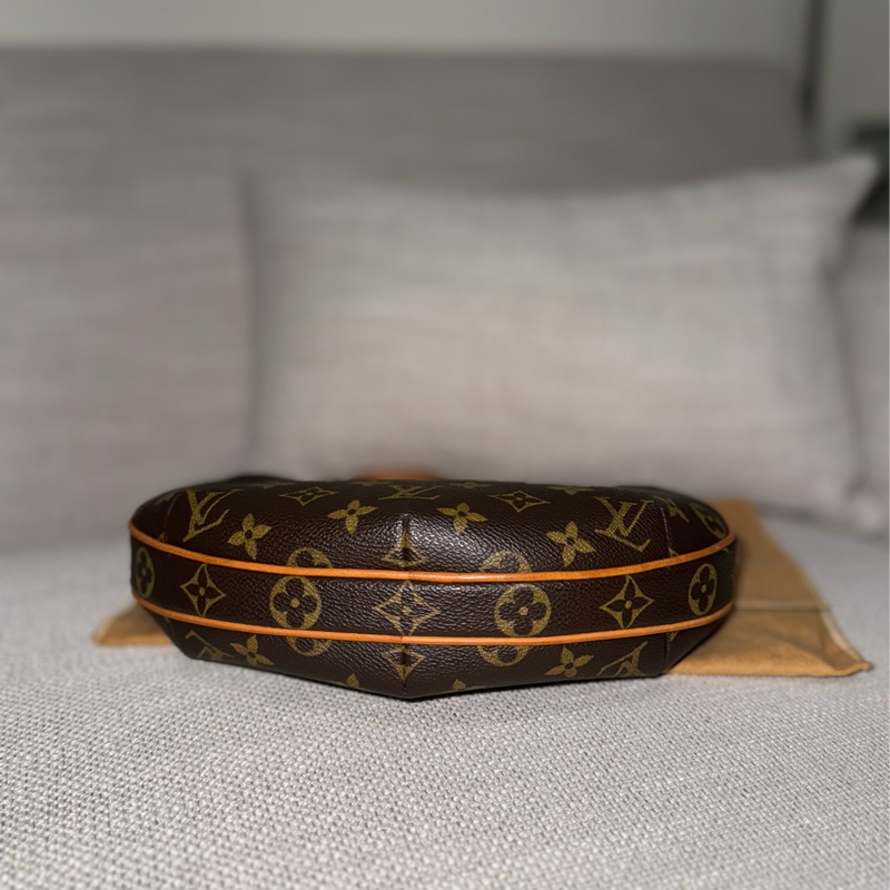 LV Croissant small 中古可頌包小號🥐漂亮好包況🧡豌豆包/月亮包/月牙包/LV老花肩背包/LV腋下包-23