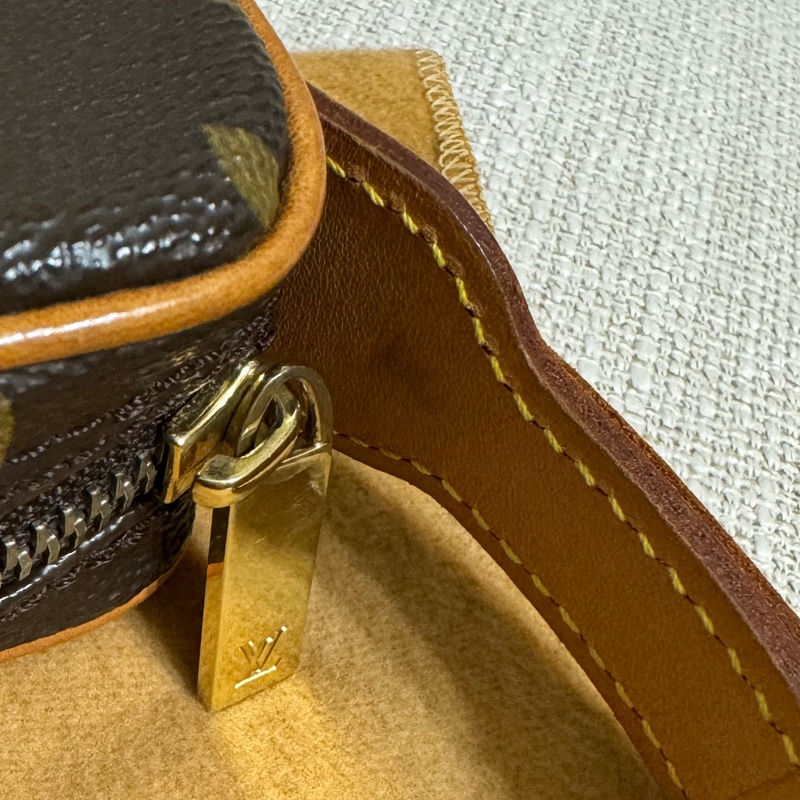 LV Croissant small 中古可頌包小號🥐漂亮好包況🧡豌豆包/月亮包/月牙包/LV老花肩背包/LV腋下包-69