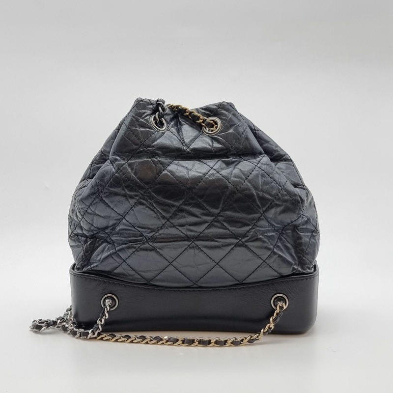 【包稅】CHANEL Gabrielle 背包 黑色 CHB092822-3