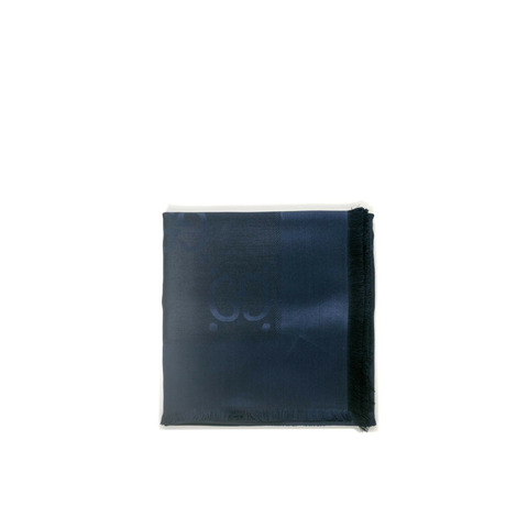 Gg Jacquard Silk Wool Shawl 圍巾