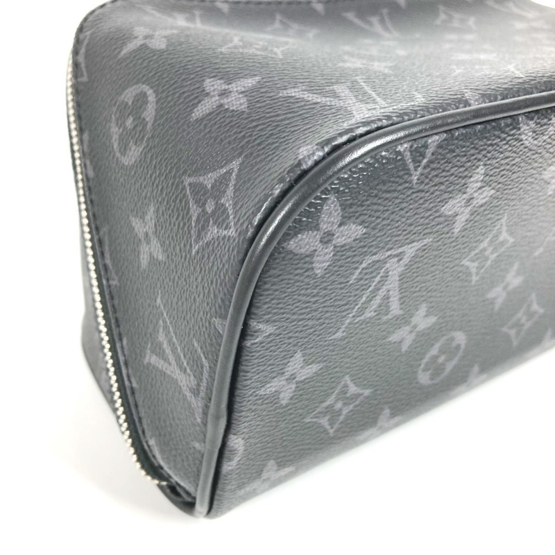 路易威登 M11508 Monogram Eclipse 男士黑色帆布化妝包/手拿包/備用手包-6
