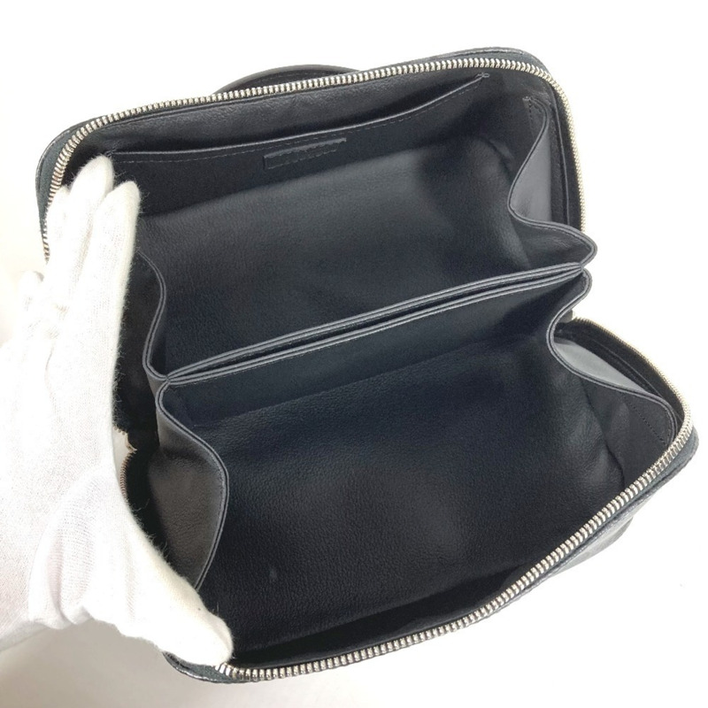 路易威登 M11508 Monogram Eclipse 男士黑色帆布化妝包/手拿包/備用手包-9