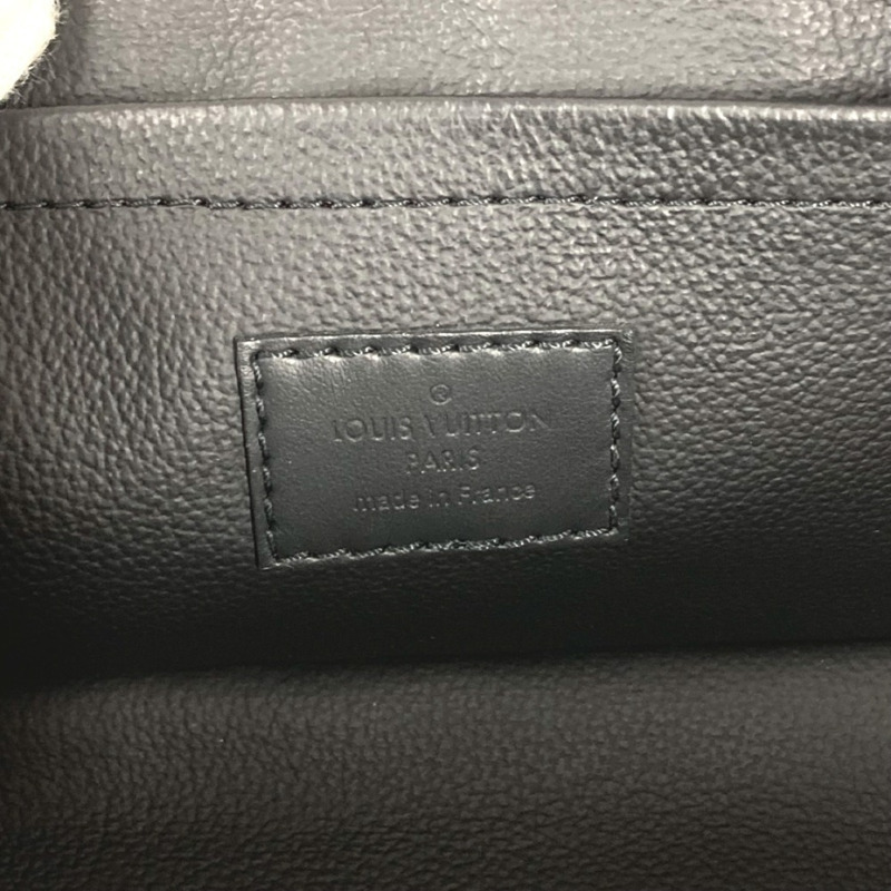 路易威登 M11508 Monogram Eclipse 男士黑色帆布化妝包/手拿包/備用手包-10