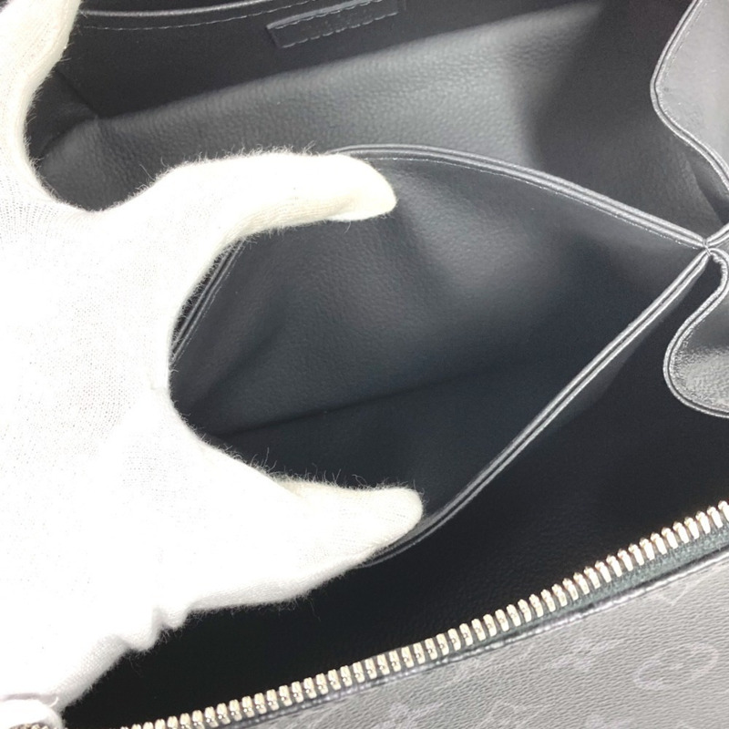 路易威登 M11508 Monogram Eclipse 男士黑色帆布化妝包/手拿包/備用手包-12