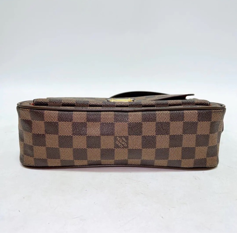 【90%新✨全網最低價】LV Ravello棕棋盤格奔馳包斜挎包中古vintage-4