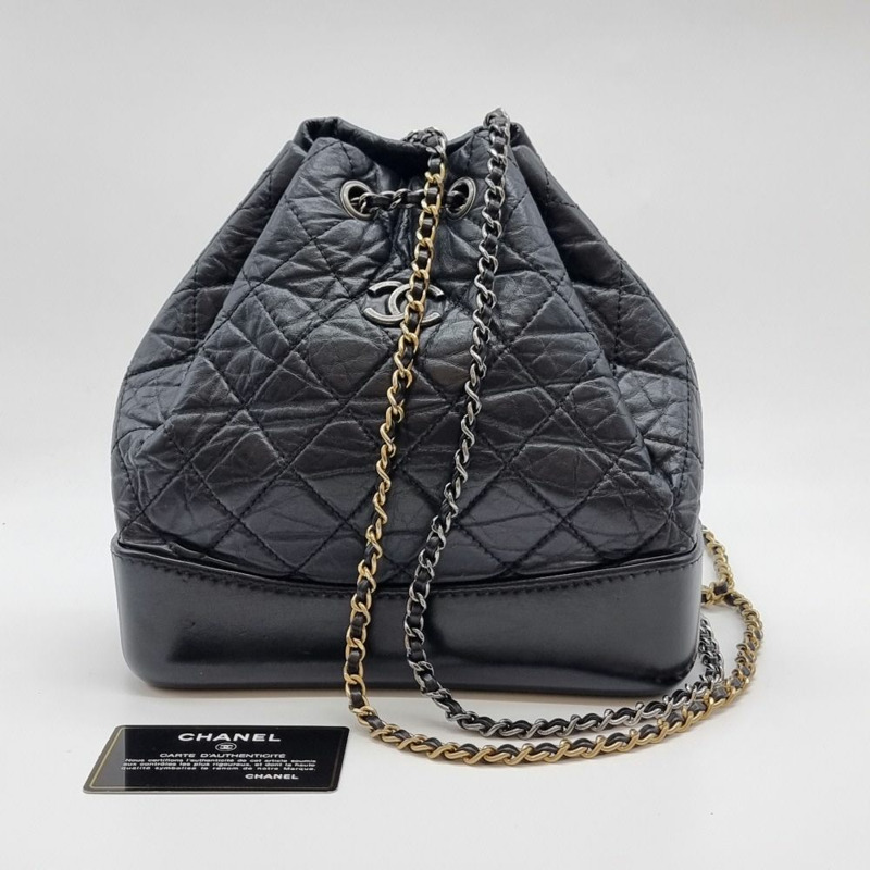 【包稅】CHANEL Gabrielle 背包 黑色 CHB101339-5