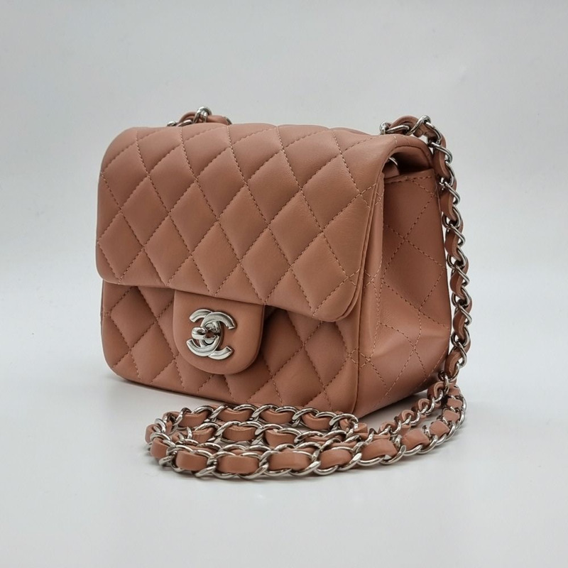 【包稅】CHANEL 經典小號翻蓋單肩斜背包，搭配晶片 CHB101510-1