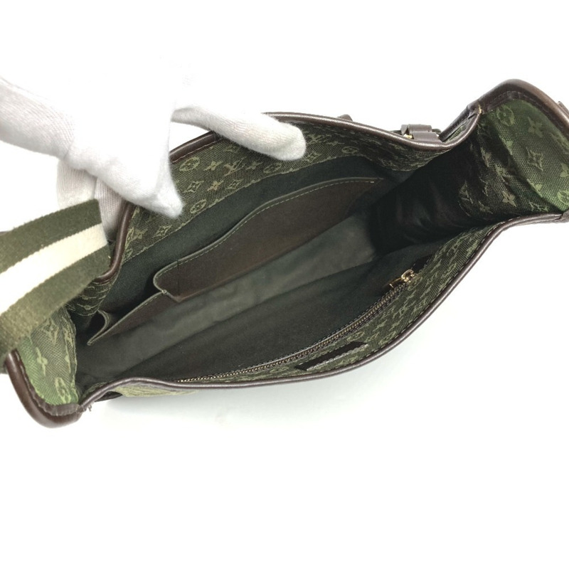 路易威登 M92322 Monogram Mini Bouzas Marie Kate 帆布斜背單肩包，女士，卡其色-10