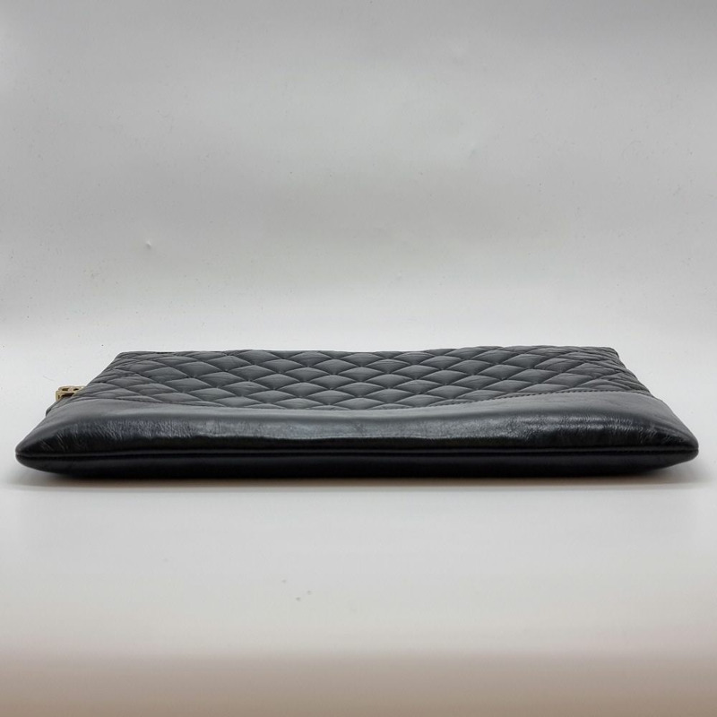 【包稅】CHANEL [大號] Gabriel 復古小牛皮手拿包 CHB101512-4