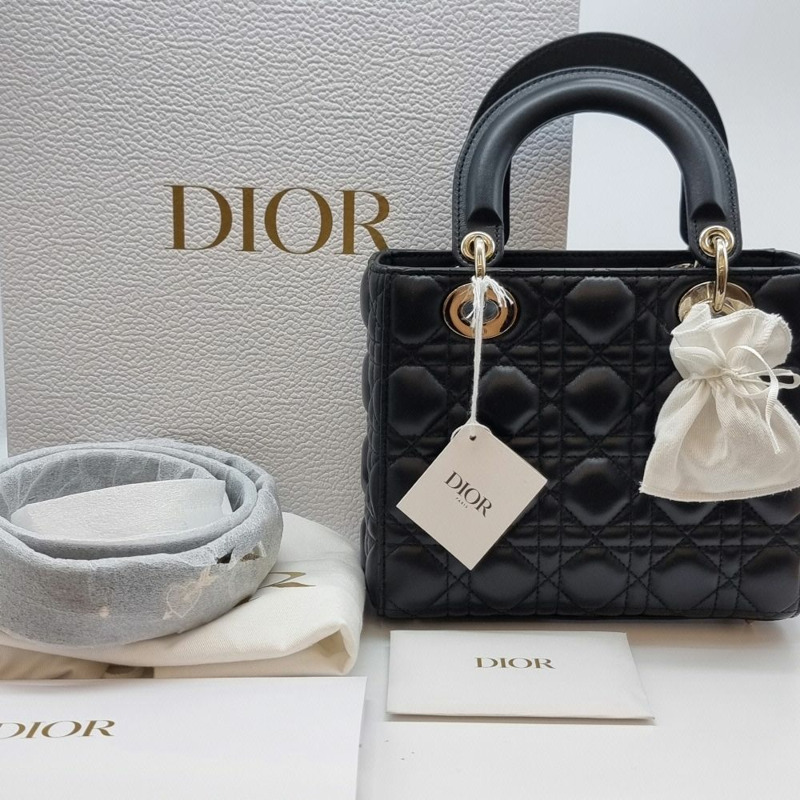 【包稅】DIOR 【小號】全新女士手提包/單肩包 DIB101603-7