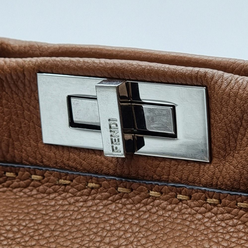 【包稅】FENDI 大號 Peekaboo 手提包/單肩包 FEB102107-2