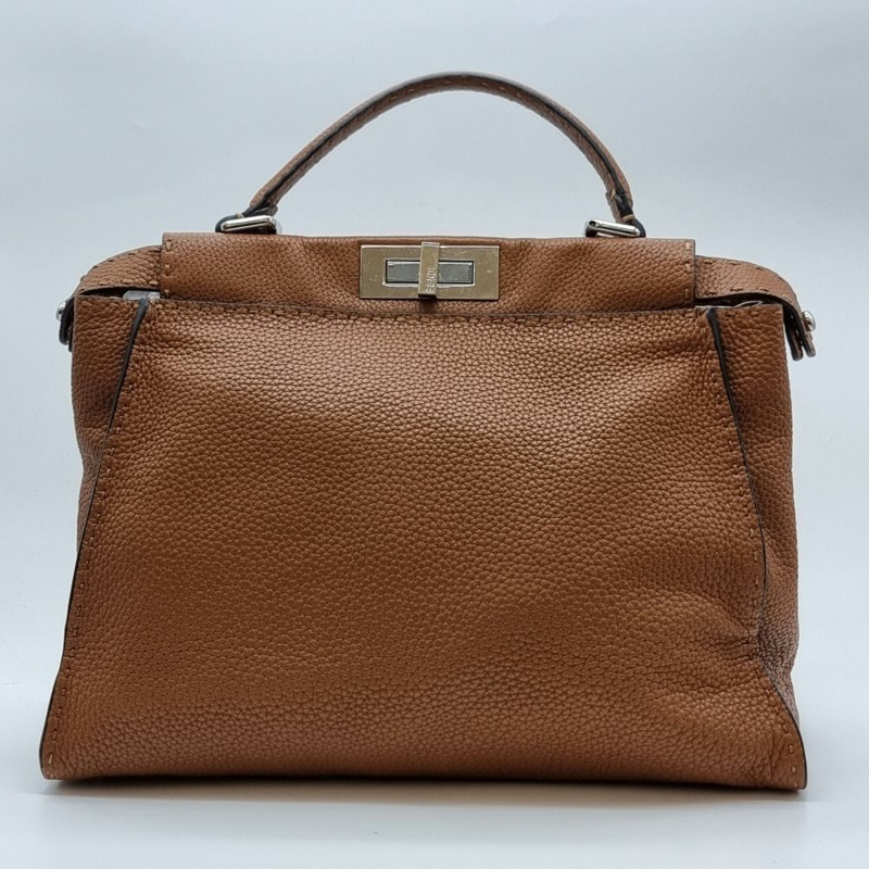 【包稅】FENDI 大號 Peekaboo 手提包/單肩包 FEB102107-3