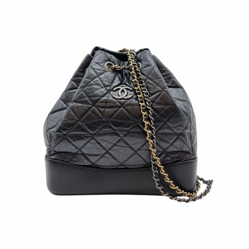 【包稅】CHANEL Gabrielle 背包 黑色 CHB102108-0