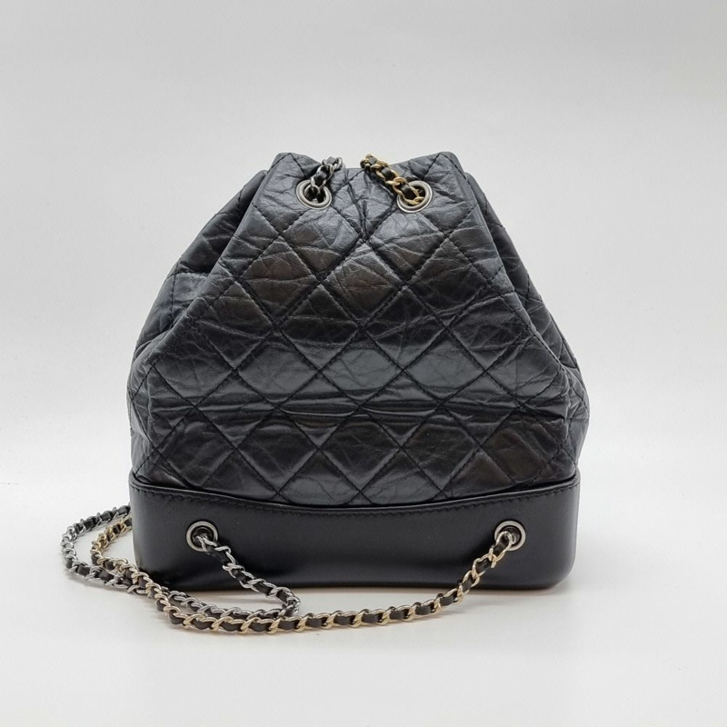 【包稅】CHANEL Gabrielle 背包 黑色 CHB102108-4