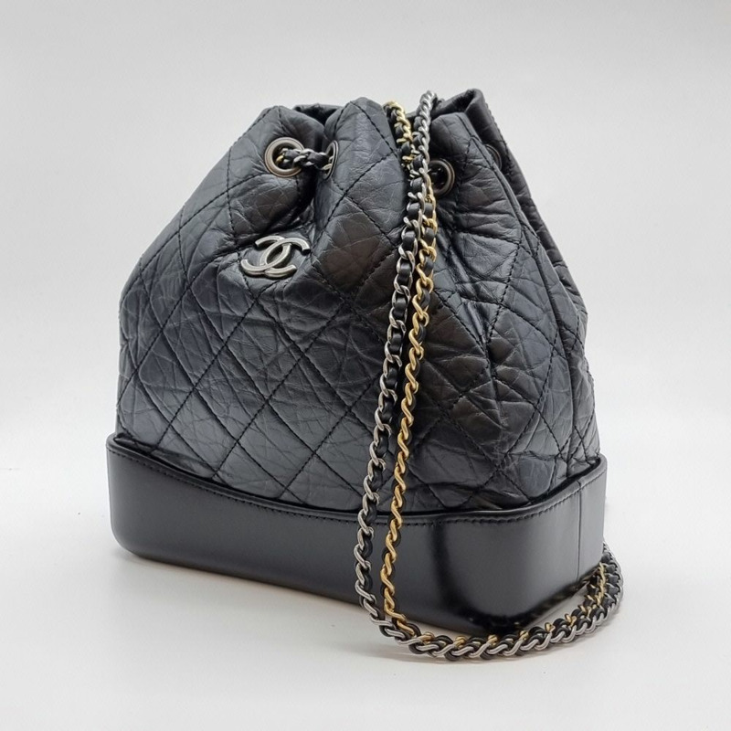 【包稅】CHANEL Gabriel 背包 黑色 內建晶片 CHB102109-1