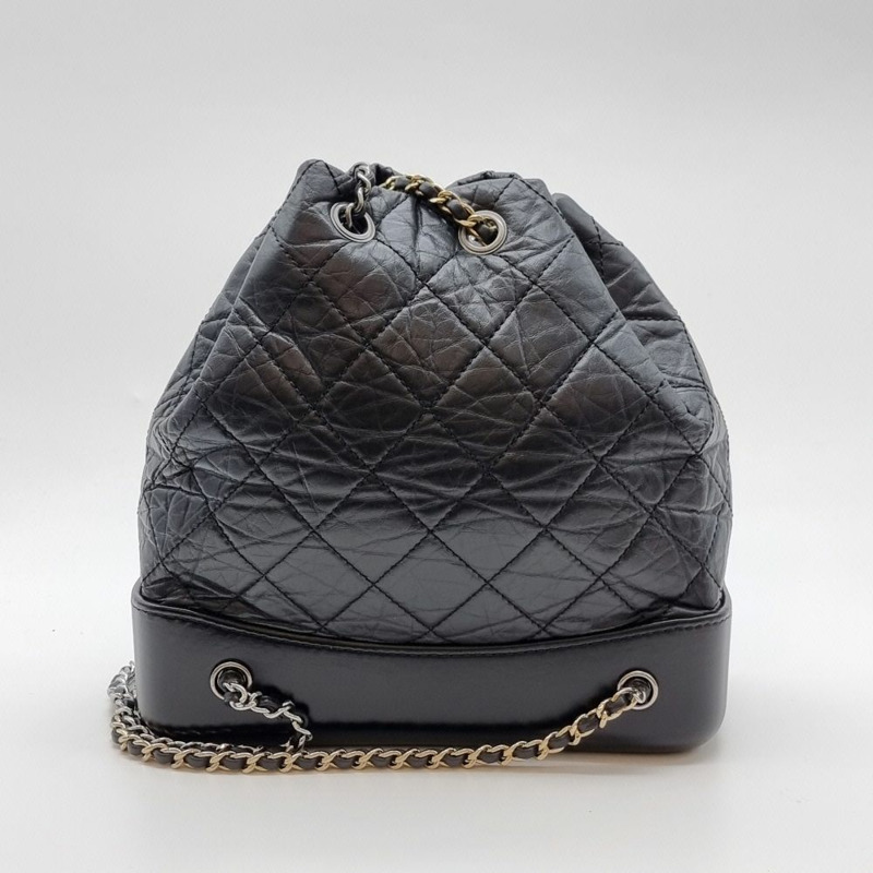 【包稅】CHANEL Gabriel 背包 黑色 內建晶片 CHB102109-3