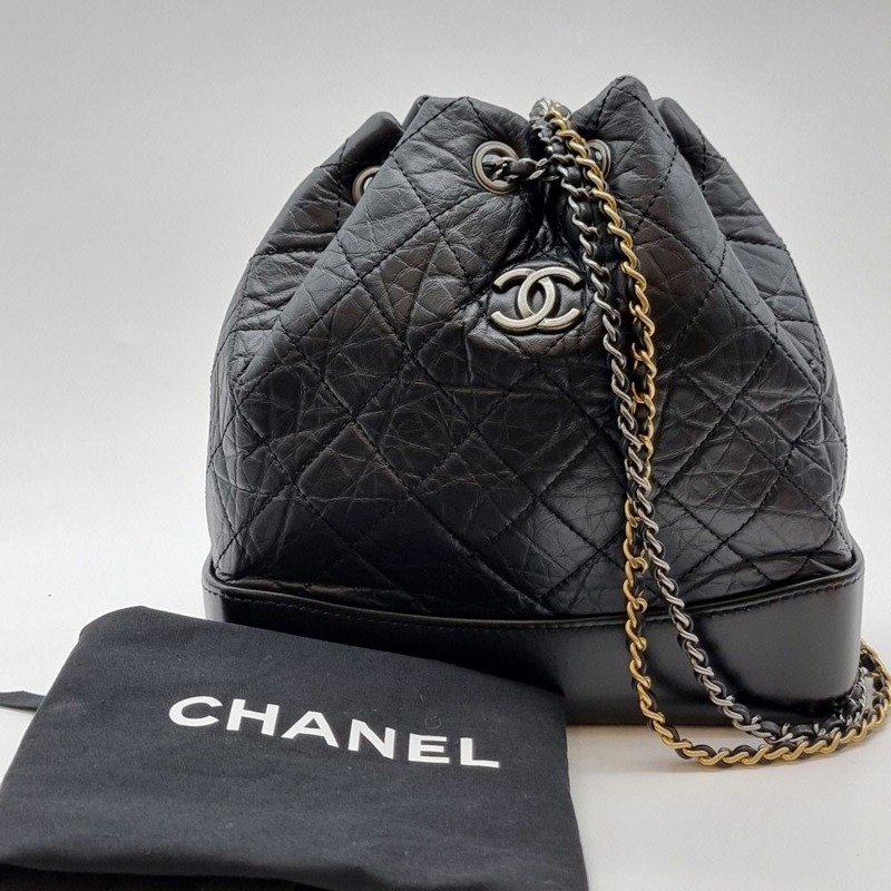 【包稅】CHANEL Gabriel 背包 黑色 內建晶片 CHB102109-6