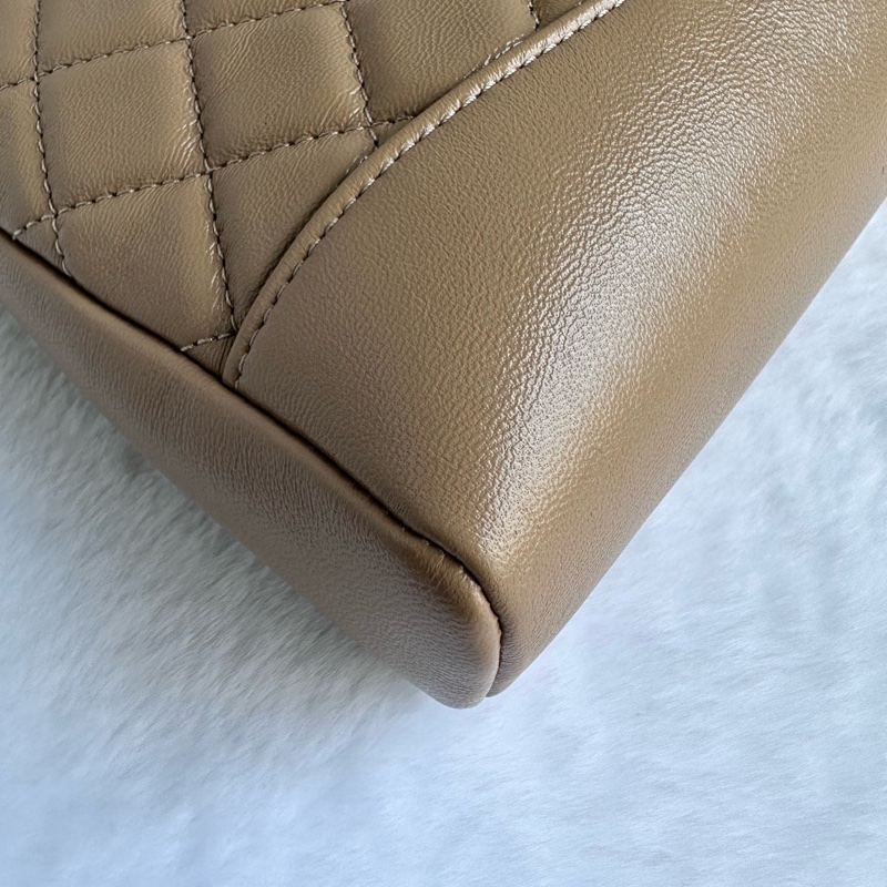 99閒置新 有票❤️Chanel香奈兒 31bag mini奶茶色-4