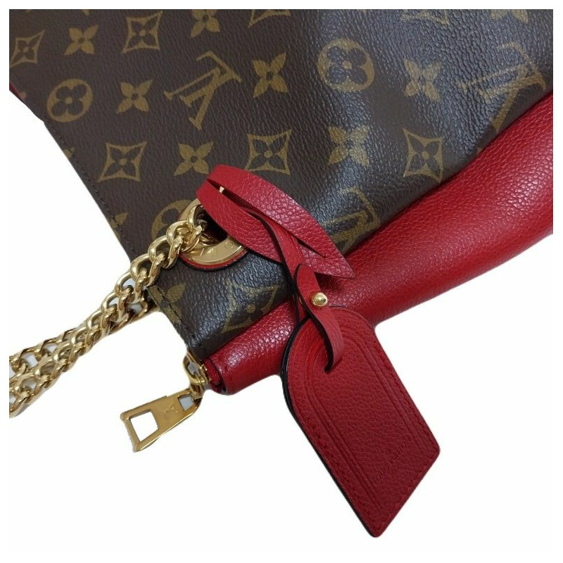 【包稅】LOUIS VUITTON Monogram Canvas Cherry Shiren MM 單肩包-5