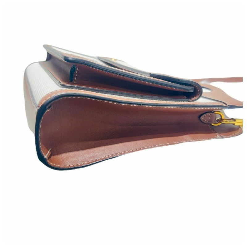 【包稅】BURBERRY 雙色帆布皮革馬莓迷你口袋手提斜背包-2