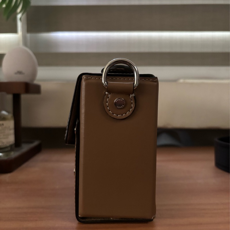 Fendi - Soft Trunk Baguette 老花帆布硬箱包-3