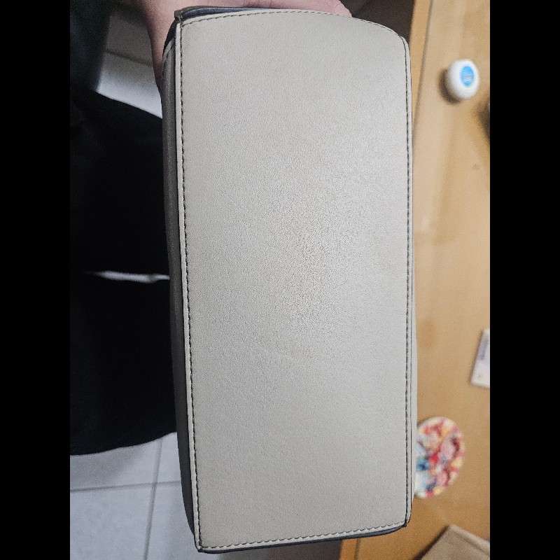 Loewe Puzzle Small 秋綠/淡燕麥-9