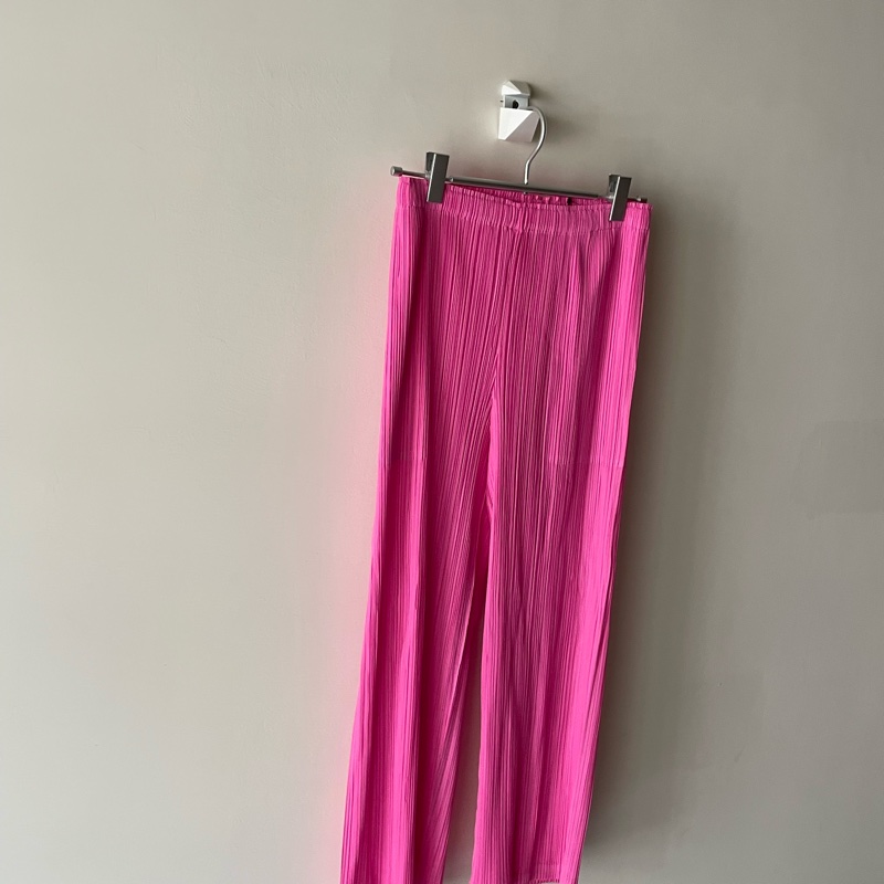 ▪️富貴選物FUGUEI▪️三宅一生PP  甜蜜粉直筒褲-1