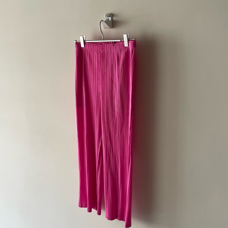 ▪️富貴選物FUGUEI▪️三宅一生PP  甜蜜粉直筒褲-2