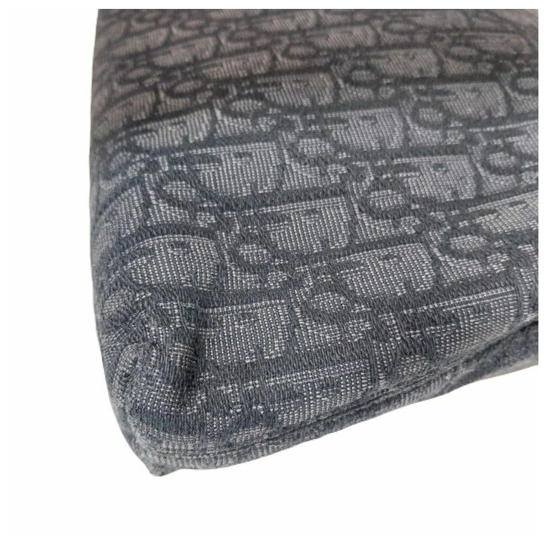 【包稅】DIOR 斜紋提花銀色手拿包帶,男女通用-1