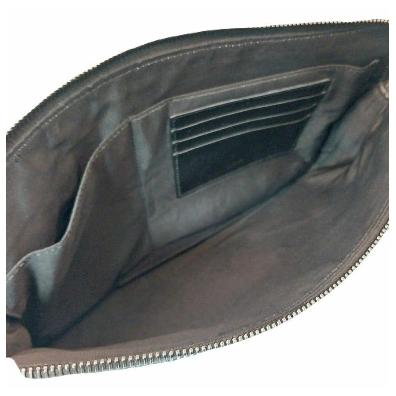 【包稅】DIOR 斜紋提花銀色手拿包帶,男女通用-2