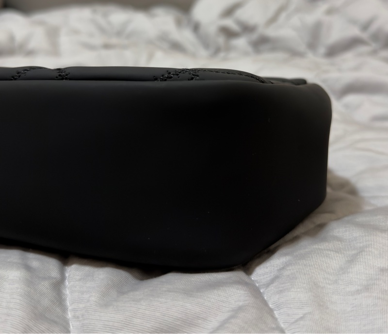 （99新）Tory Burch Willa Matte Mini Bag Black 磨砂黑鏈條包 手提包 側背包-8