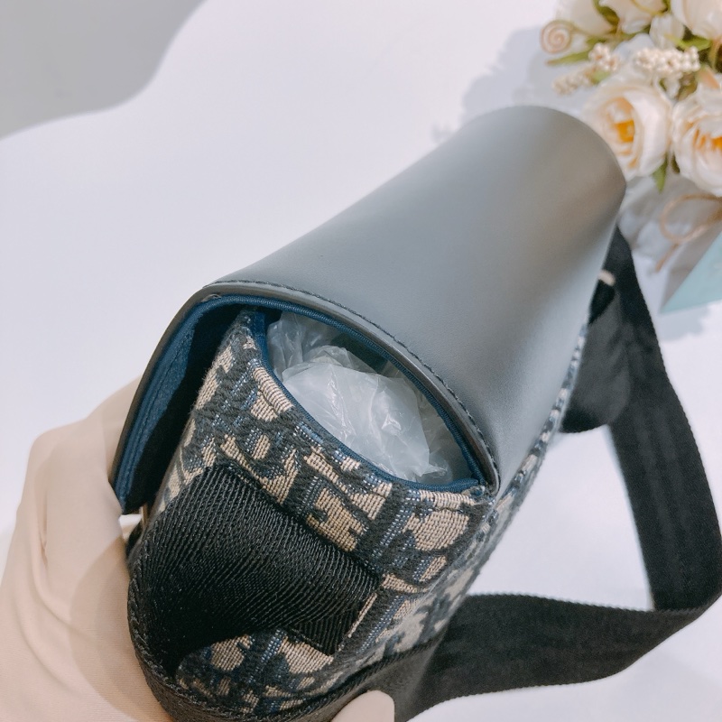 TW4633 CHRISTIAN DIOR 迪奧童裝經典系列翻蓋式肩帶包包KIDS MESSANGER BAG OBLIQUE CANVAS-9