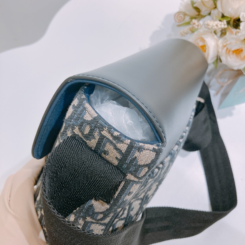 TW4633 CHRISTIAN DIOR 迪奧童裝經典系列翻蓋式肩帶包包KIDS MESSANGER BAG OBLIQUE CANVAS-16