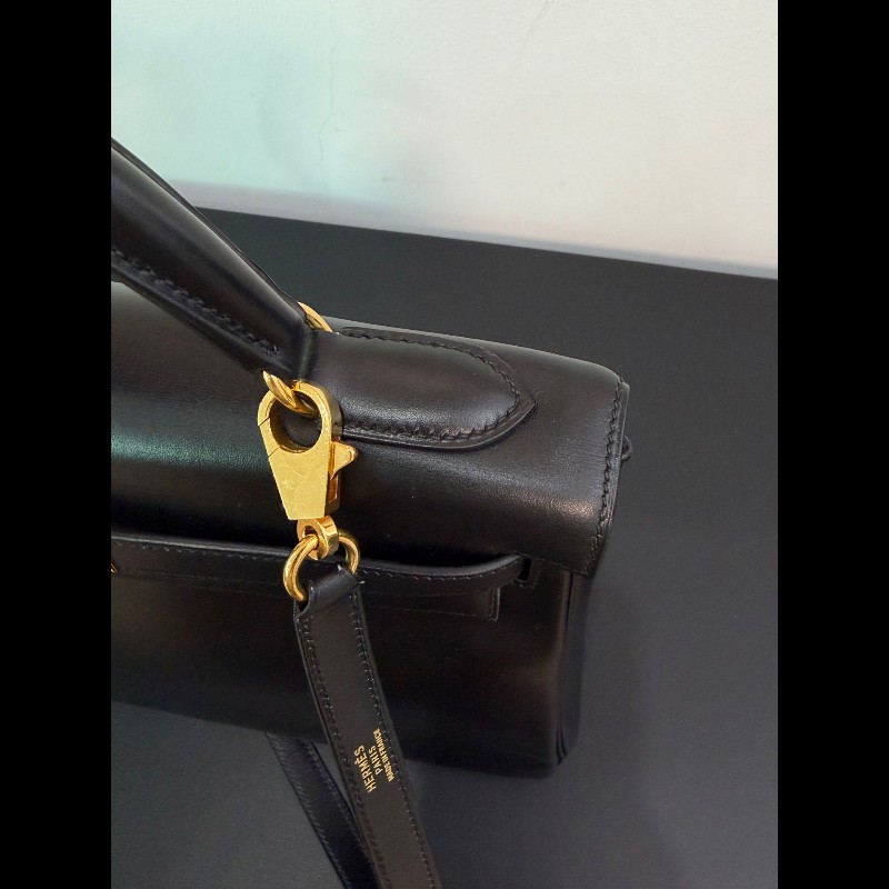 Hermes Kelly32
黑金box皮内缝-5