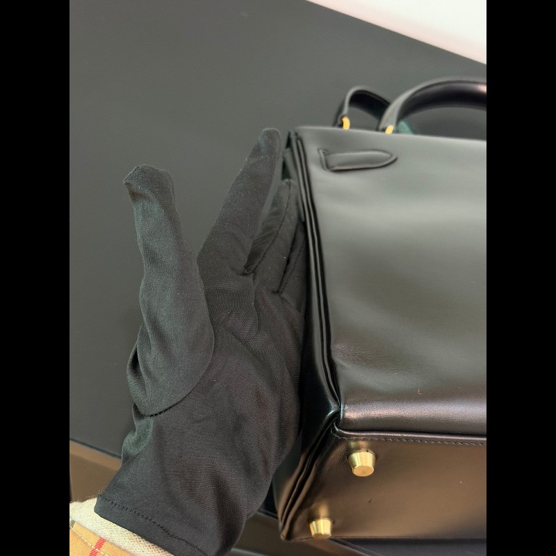 Hermes Kelly32
黑金box皮内缝-7