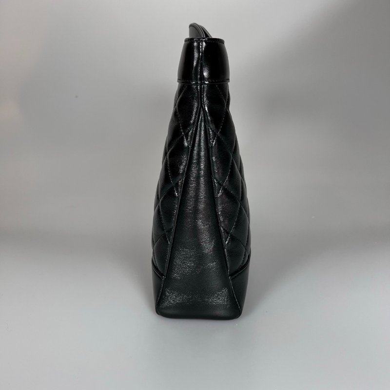 全新品 CHANEL AS4854 黑油蠟羊皮31BAG 大號-2