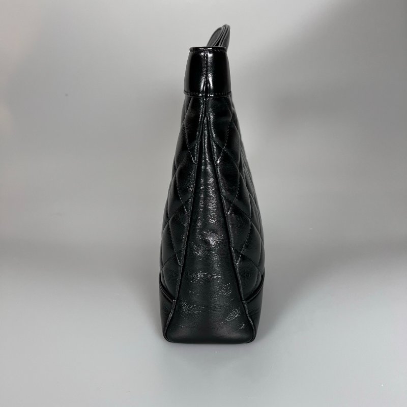 全新品 CHANEL AS4854 黑油蠟羊皮31BAG 大號-3