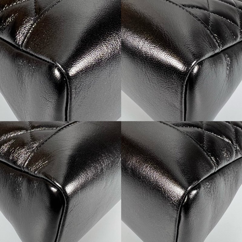 全新品 CHANEL AS4854 黑油蠟羊皮31BAG 大號-9