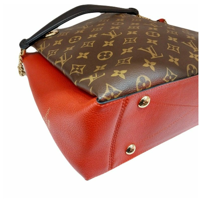 【包稅】LOUIS VUITTON Monogram Canvas Cherry Color Shiren MM 單肩包-3