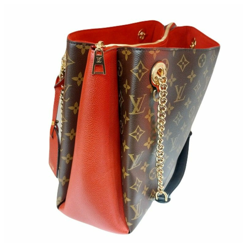 【包稅】LOUIS VUITTON Monogram Canvas Cherry Color Shiren MM 單肩包-6