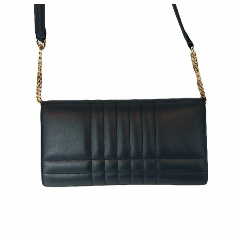 【包稅】BURBERRY 可拆式肩帶絎縫 TB Rolla 鏈條皮夾斜背包-4