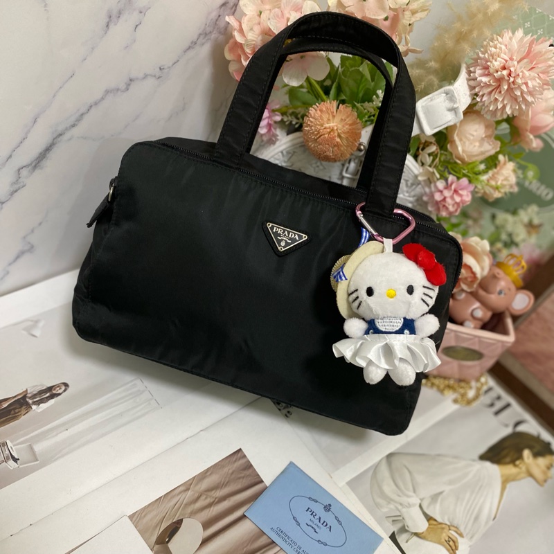 Prada 降落傘 波士頓包 手提包🏅-2