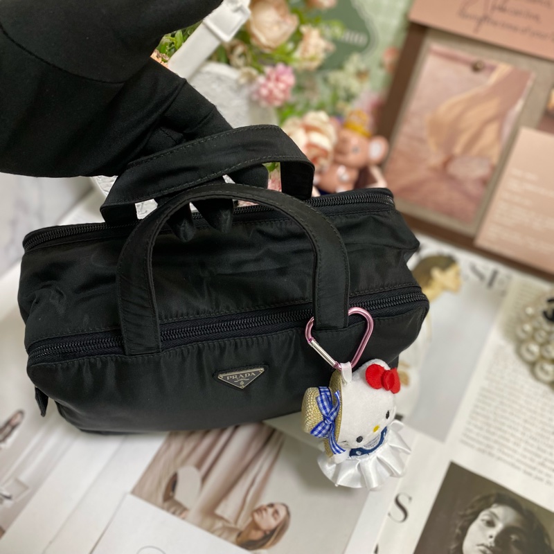 Prada 降落傘 波士頓包 手提包🏅-12