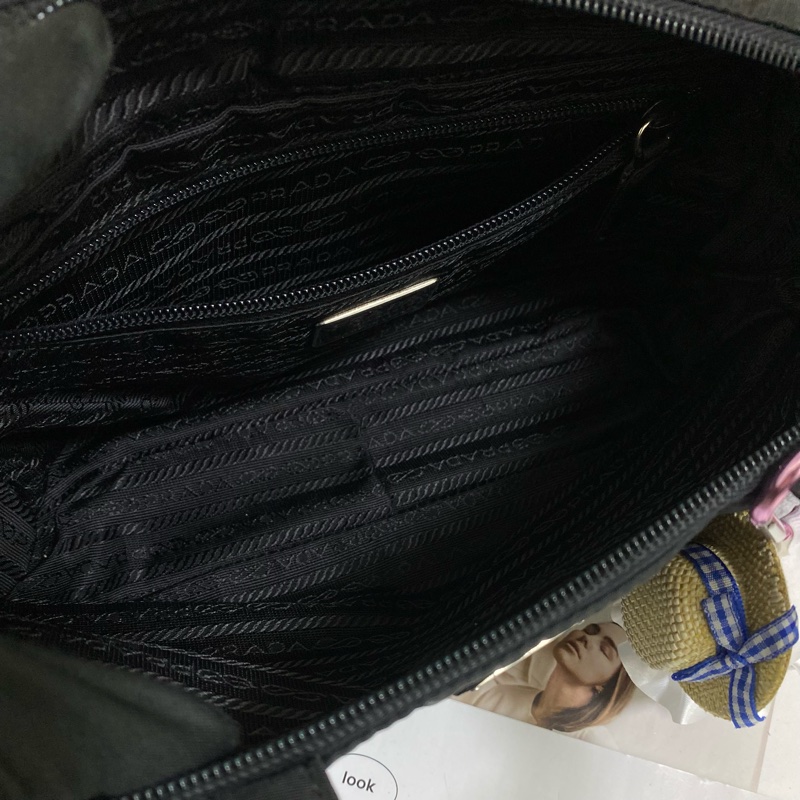 Prada 降落傘 波士頓包 手提包🏅-18